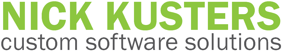 Nick Kusters Custom Software Solutions (NKCSS) Logo (text only)